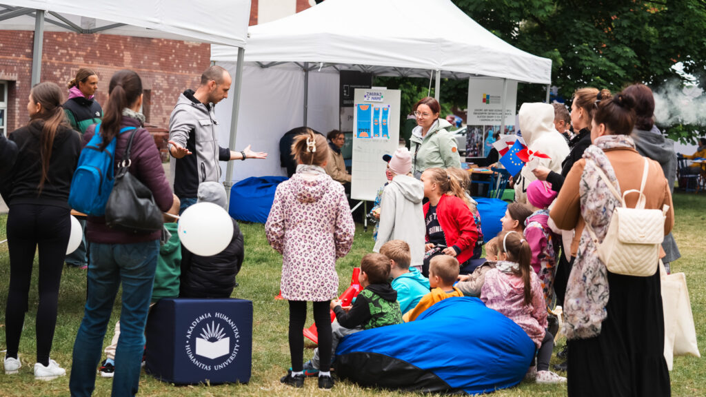Zdjęcie z Pikniku Naukowego w Rybniku