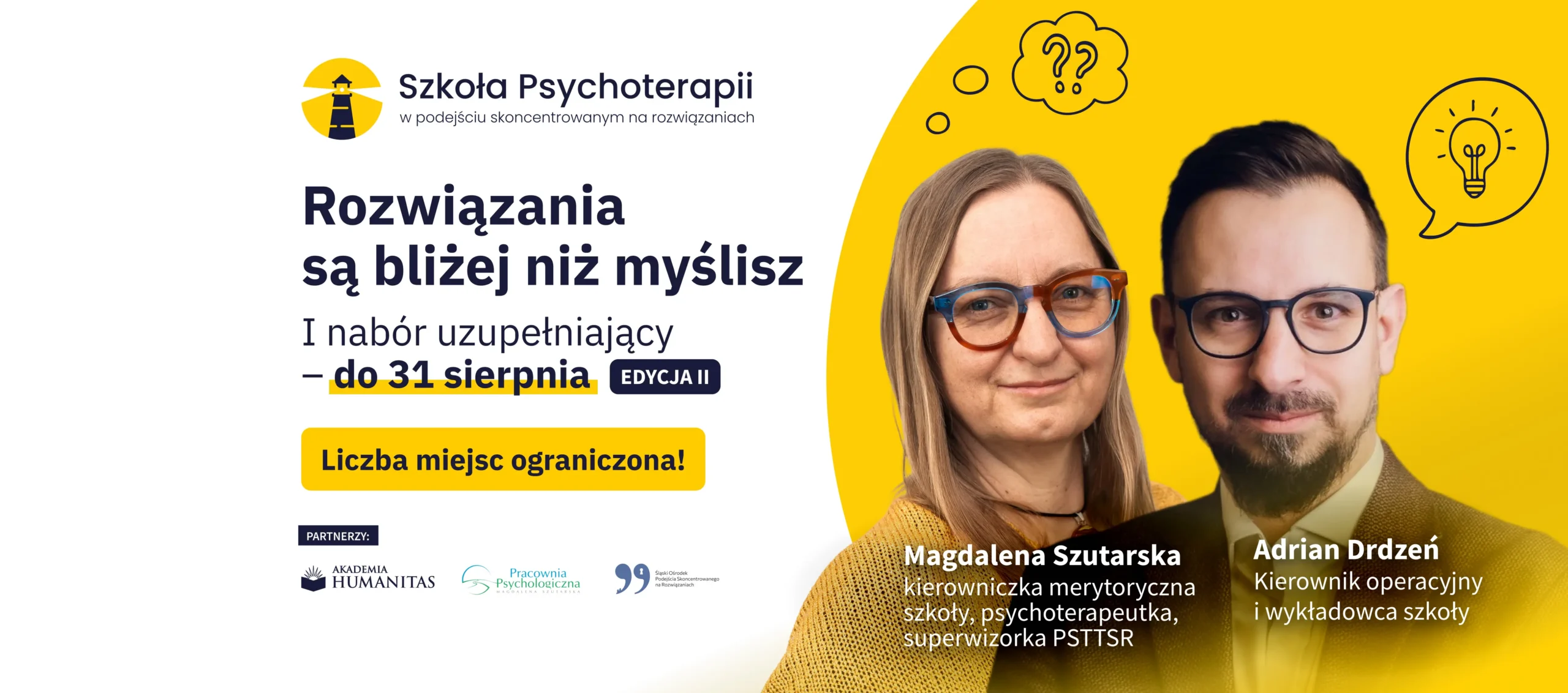 Trwa nabór na 2. edycję Szkoły Psychoterapii